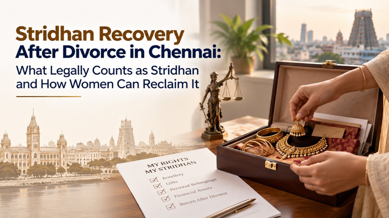 Stridhan Recovery After Divorce in Chennai: What Legally Counts as Stridhan and How Women Can Reclaim It