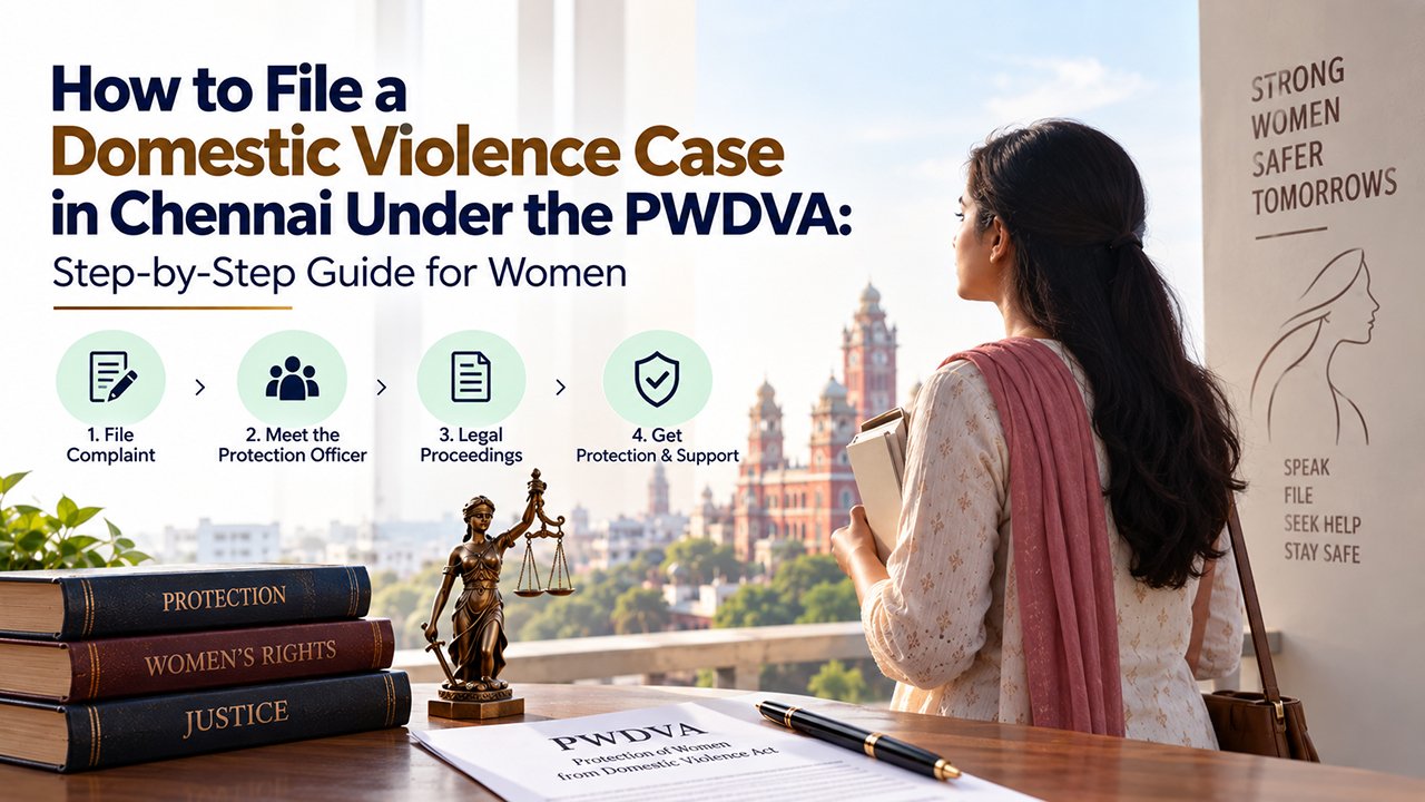 How to File a Domestic Violence Case in Chennai Under the PWDVA: Step-by-Step Guide for Women