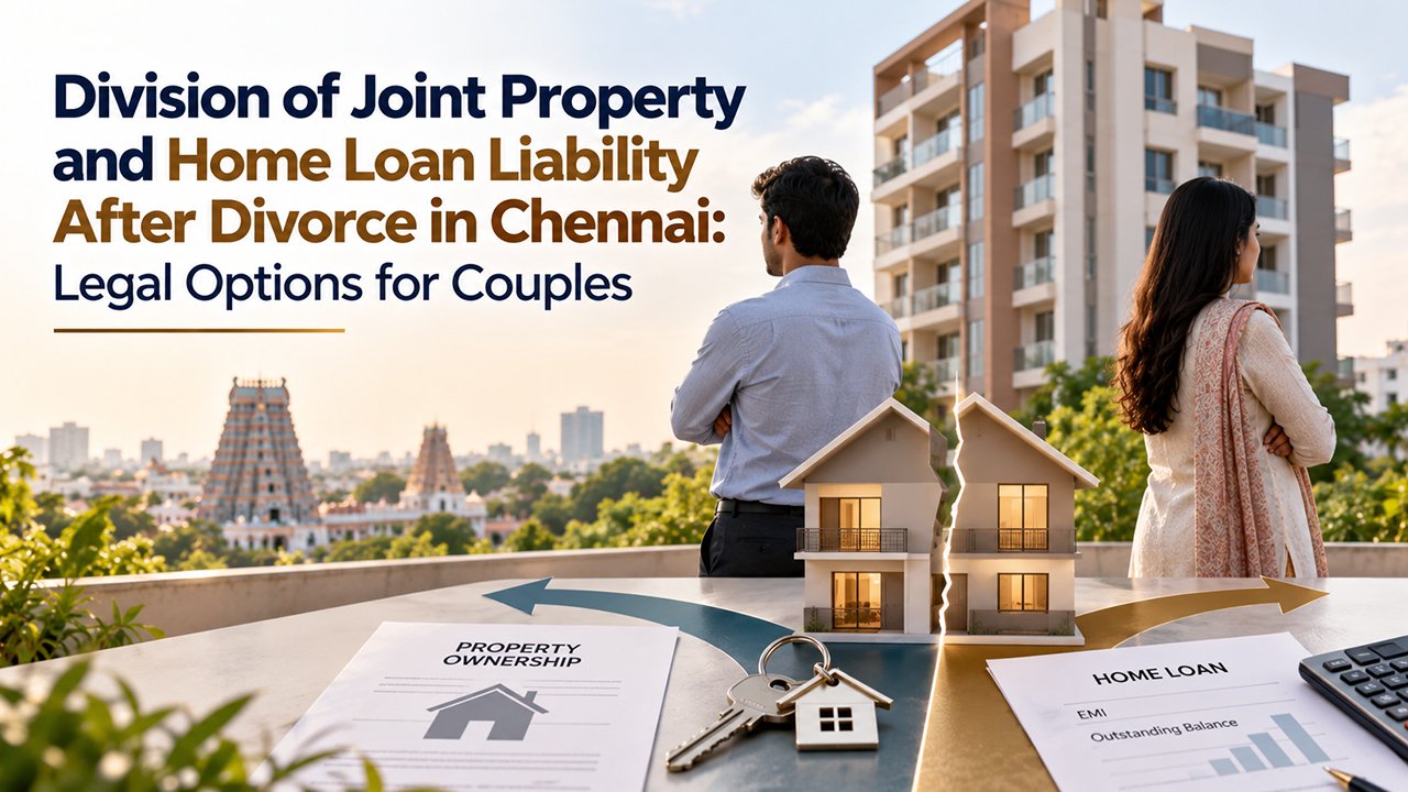 Division of Joint Property and Home Loan Liability After Divorce in Chennai: Legal Options for Couples